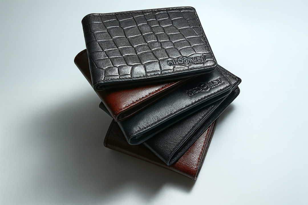 Classic Leather Wallets crafted for timeless style, made from full-grain leather.