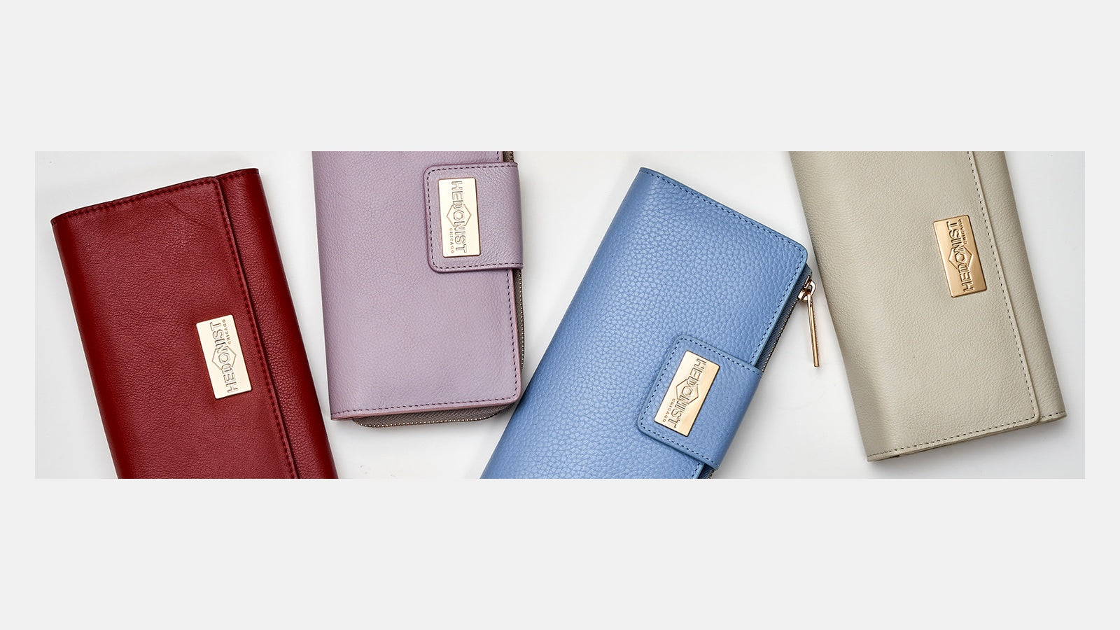 Long Leather Wallets for Women, designed for spacious storage with elegant leather craftsmanship.