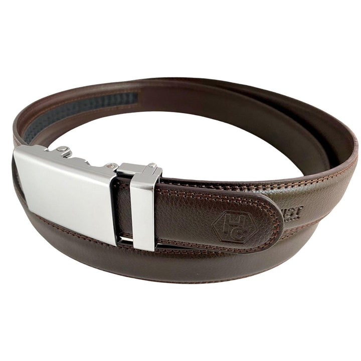 Metal Automatic belt buckle 1.15" , buckle detail, for ratchet leather belts by Hedonist Chicago