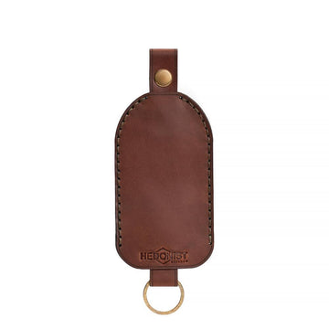 Handmade Leather Key Chain Whisky Pull Up