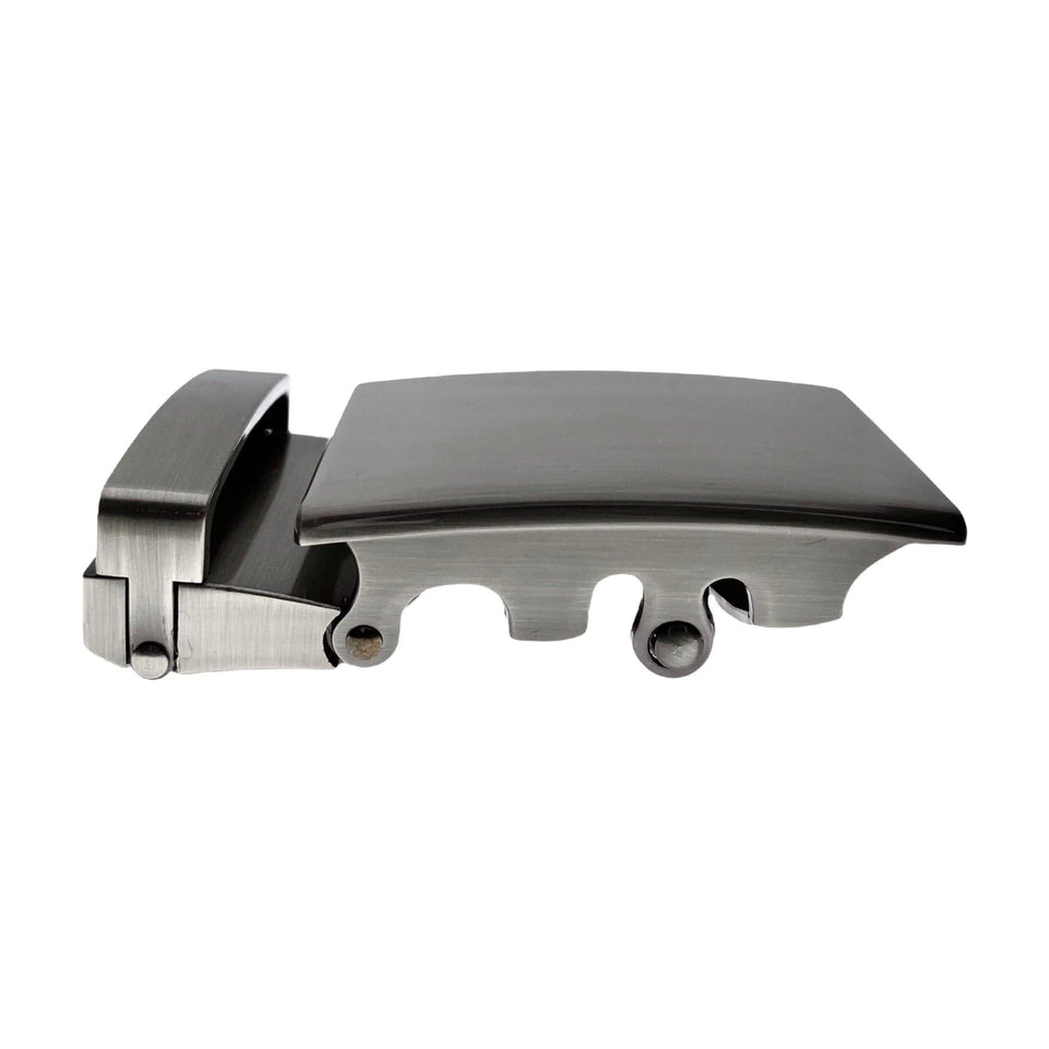 1.15" Automatic Buckle Gun Metal Folded Edges