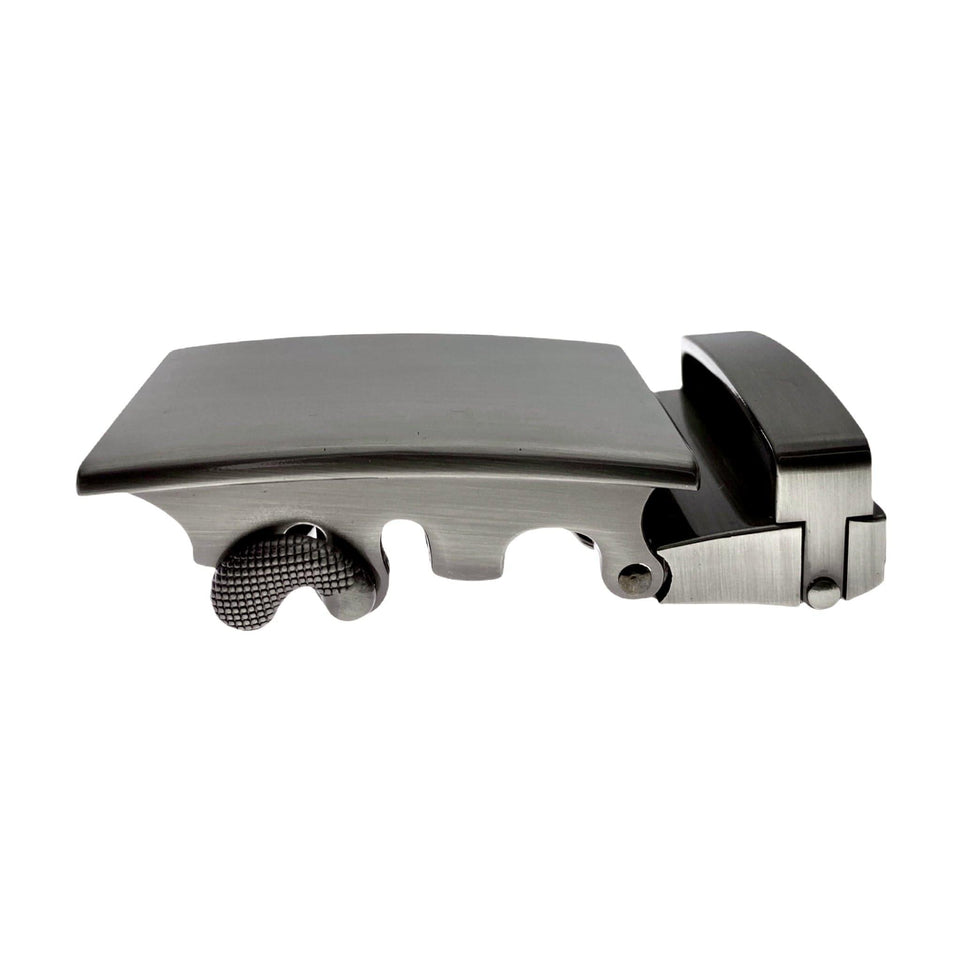 1.15" Automatic Buckle Gun Metal Folded Edges