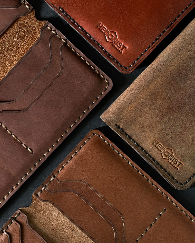 Banner Handmade Wallets | Hedonist Chicago