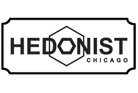Hedonist Chicago vintage badge logo