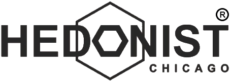 Hedonist Chicago primary wordmark logo