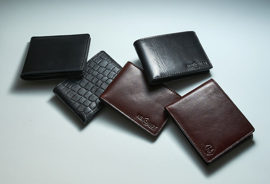THIN MEN'S LEATHER WALLETS | HEDONIST CHICAGO