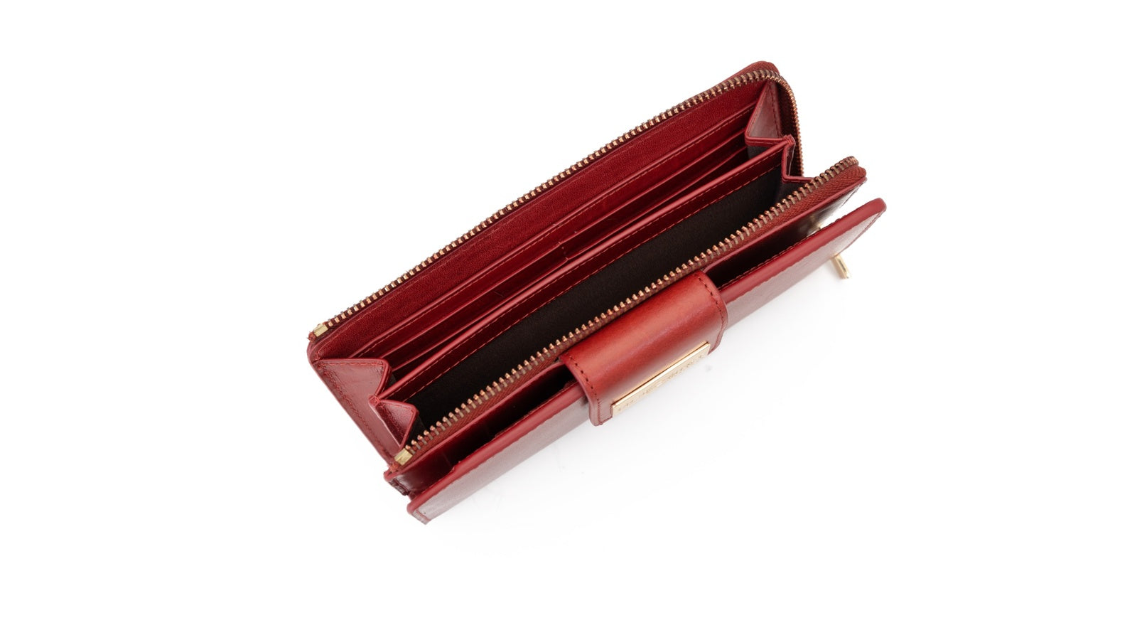 Zippered Leather Wallets for Women, offering secure storage with premium leather design.