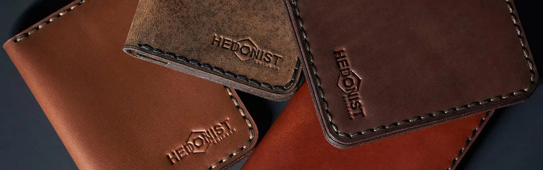 Handmade Leather Cardholders, crafted for minimalist carry and premium aesthetics.