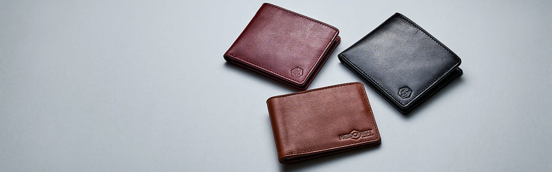 Men's Leather Bifold Wallets | Hedonist-Style | Chicago