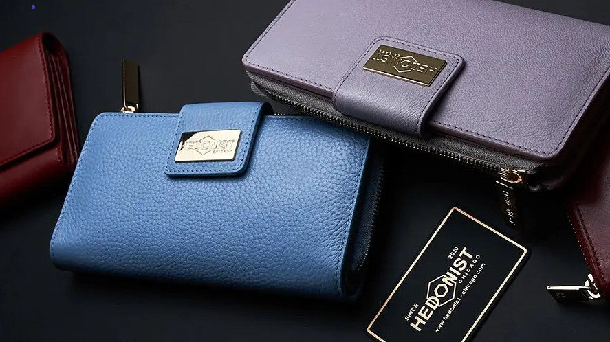 Premium Leather Goods on Sale, including wallets, belts, and accessories at exclusive prices.