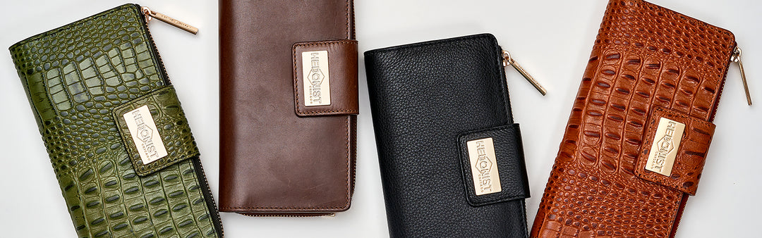 Women's Leather Snap Wallets | Hedonist-Style | Chicago