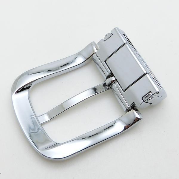 Silver Lacquered Pin & Clip Belt Buckle 4 | Hedonist-Style | Chicago