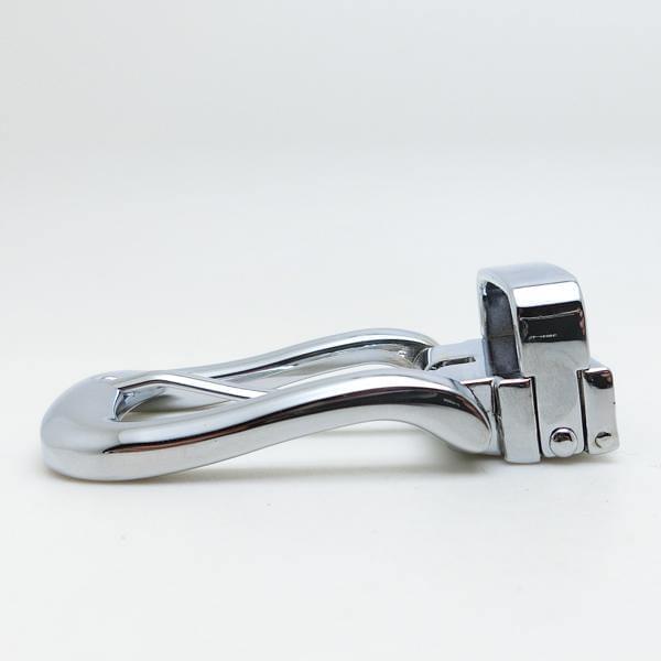 1.15" Silver pin & clip buckle
