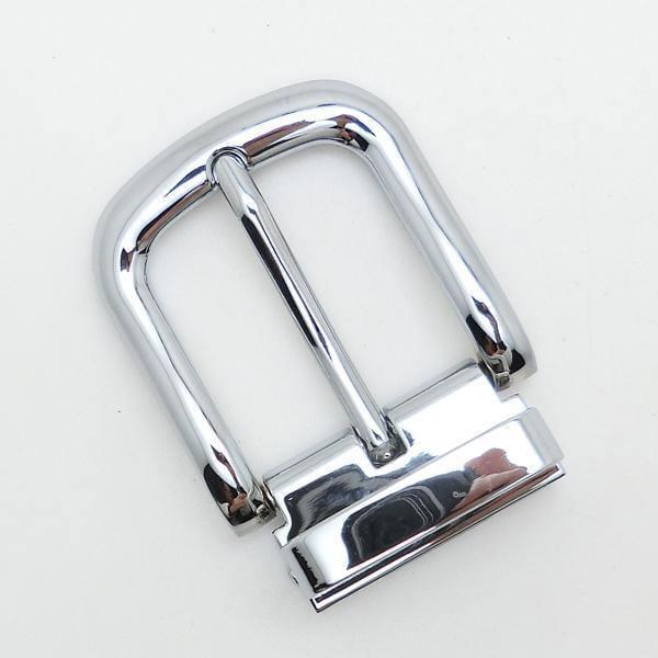 Silver Lacquered Pin & Clip Belt Buckle 3 | Hedonist-Style | Chicago