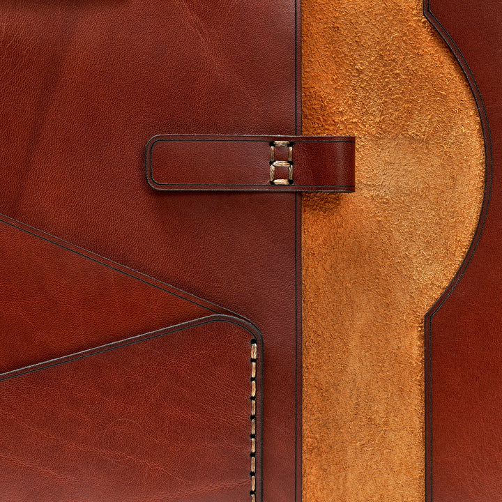 Handmade iPad Case-Holder Mahogany