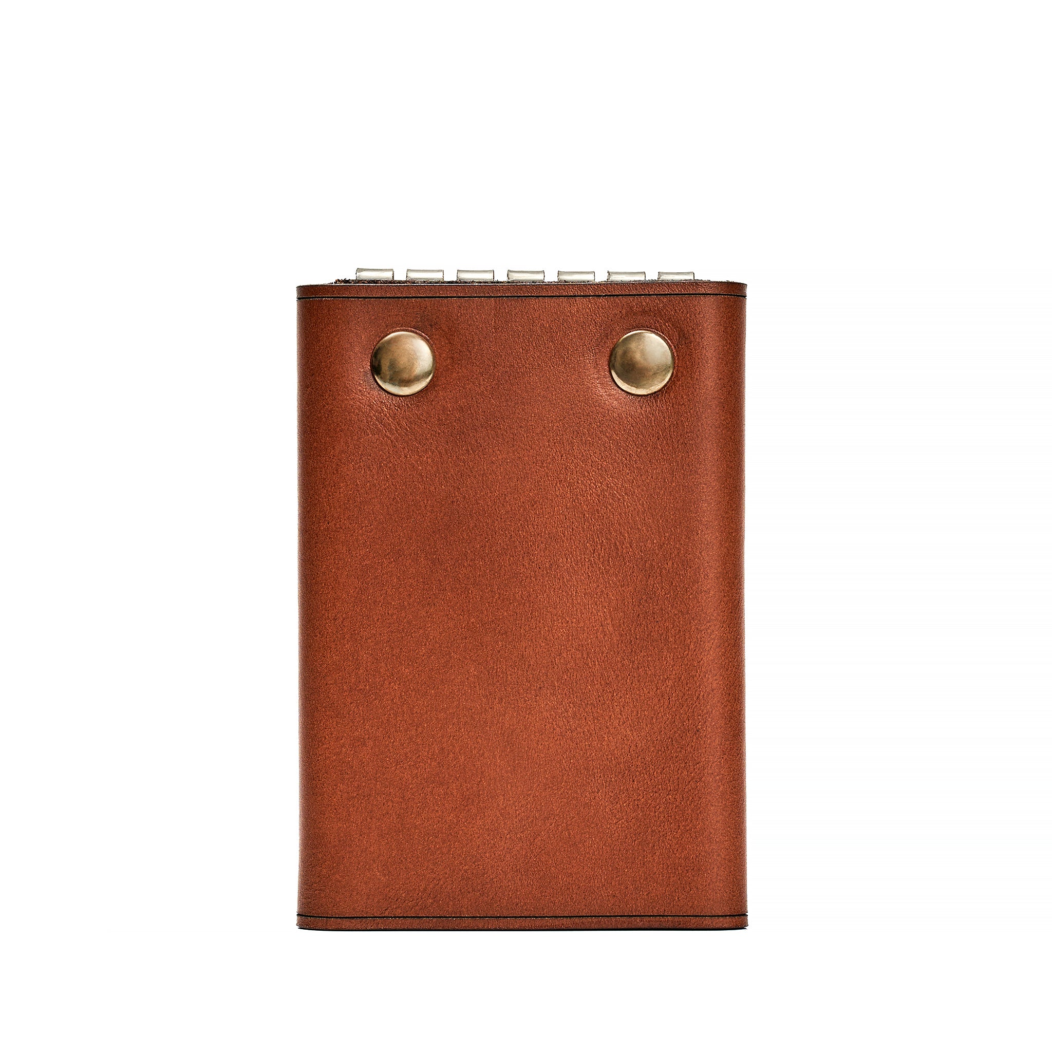 Handmade Leather Key Holder Red Brick 33201586045079
