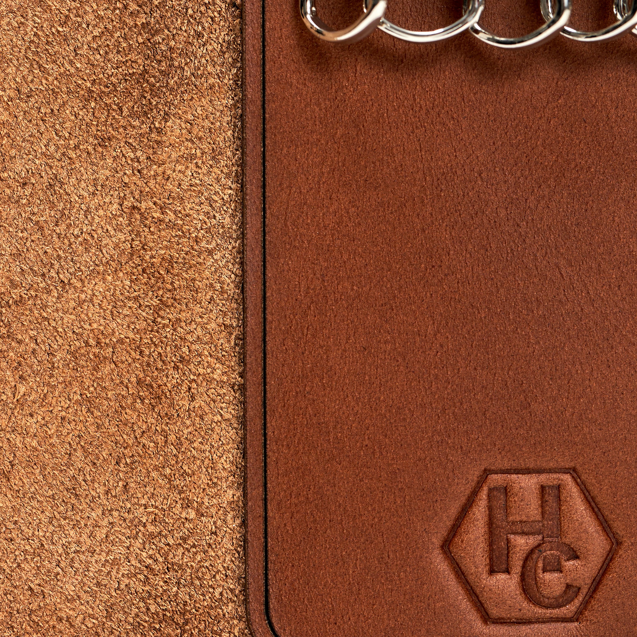 Handmade Leather Key Holder Red Brick 33201586110615