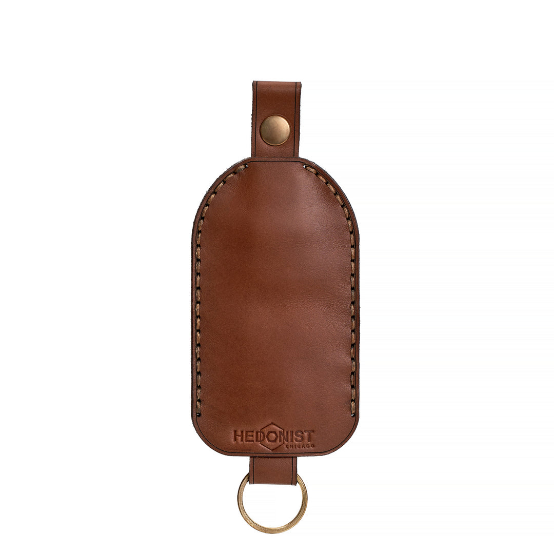 Handmade Leather Key Chain Whisky