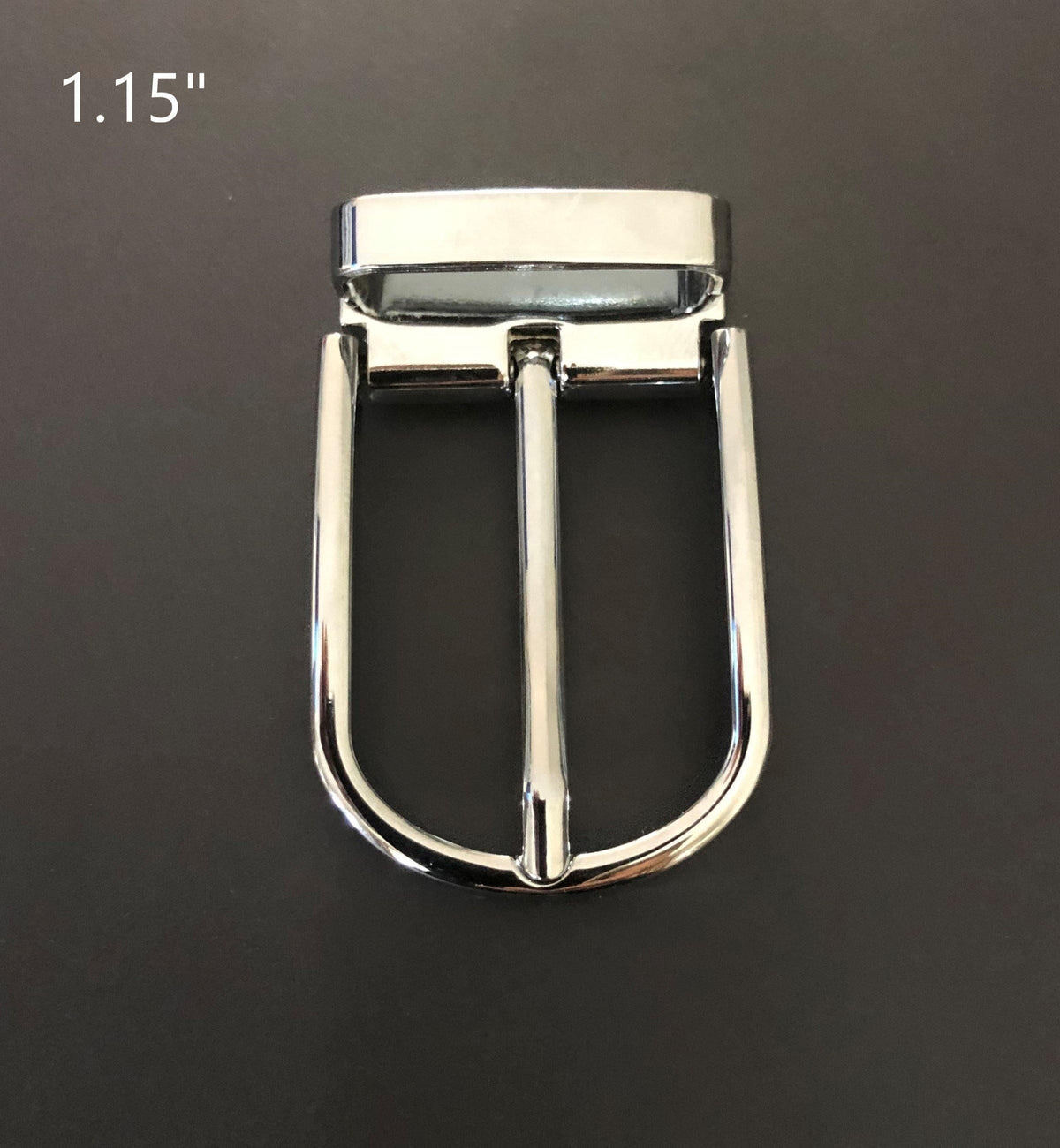 Silver Lacquered Pin and Clip Belt Buckle 1 | Hedonist-Style | Chicago