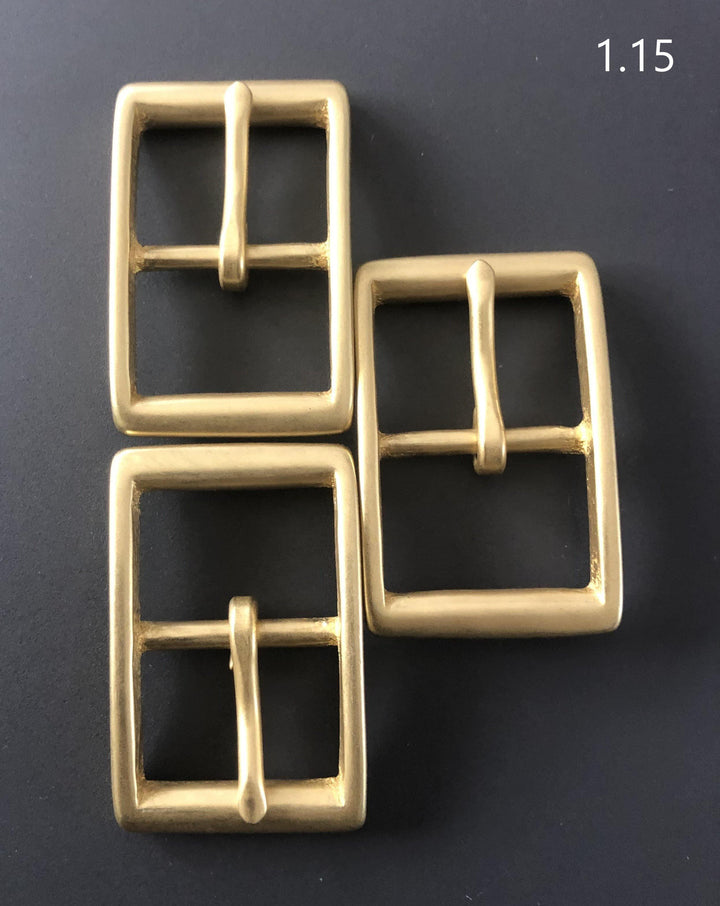 Solid Brass Gold Belt Buckle 2 | Hedonist-Style | Chicago