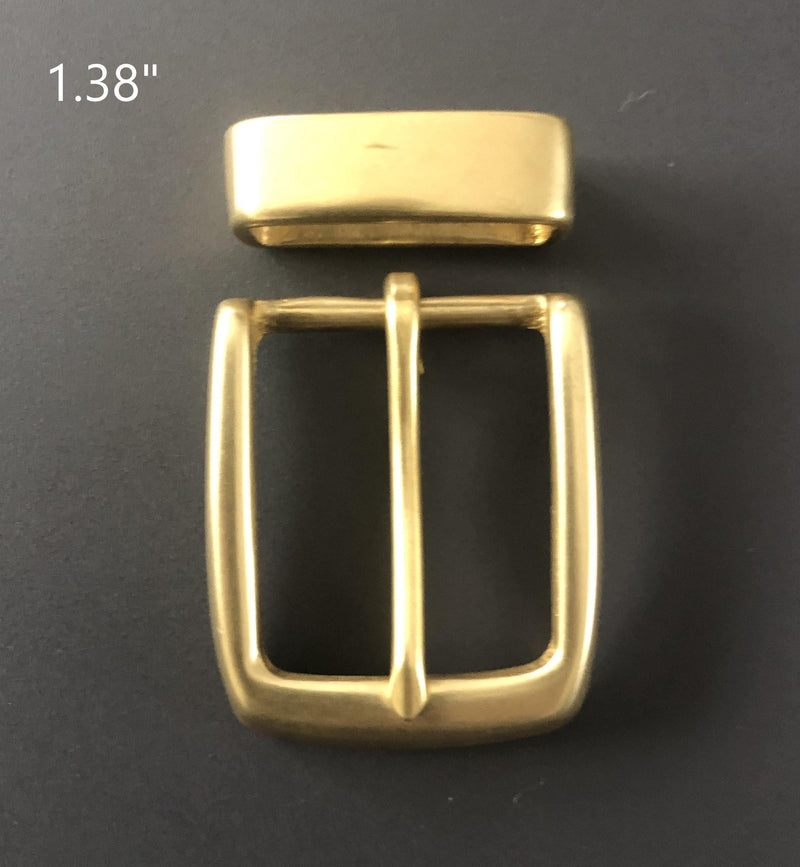 Solid Brass Extra Durable Buckle 1 | Hedonist Chicago