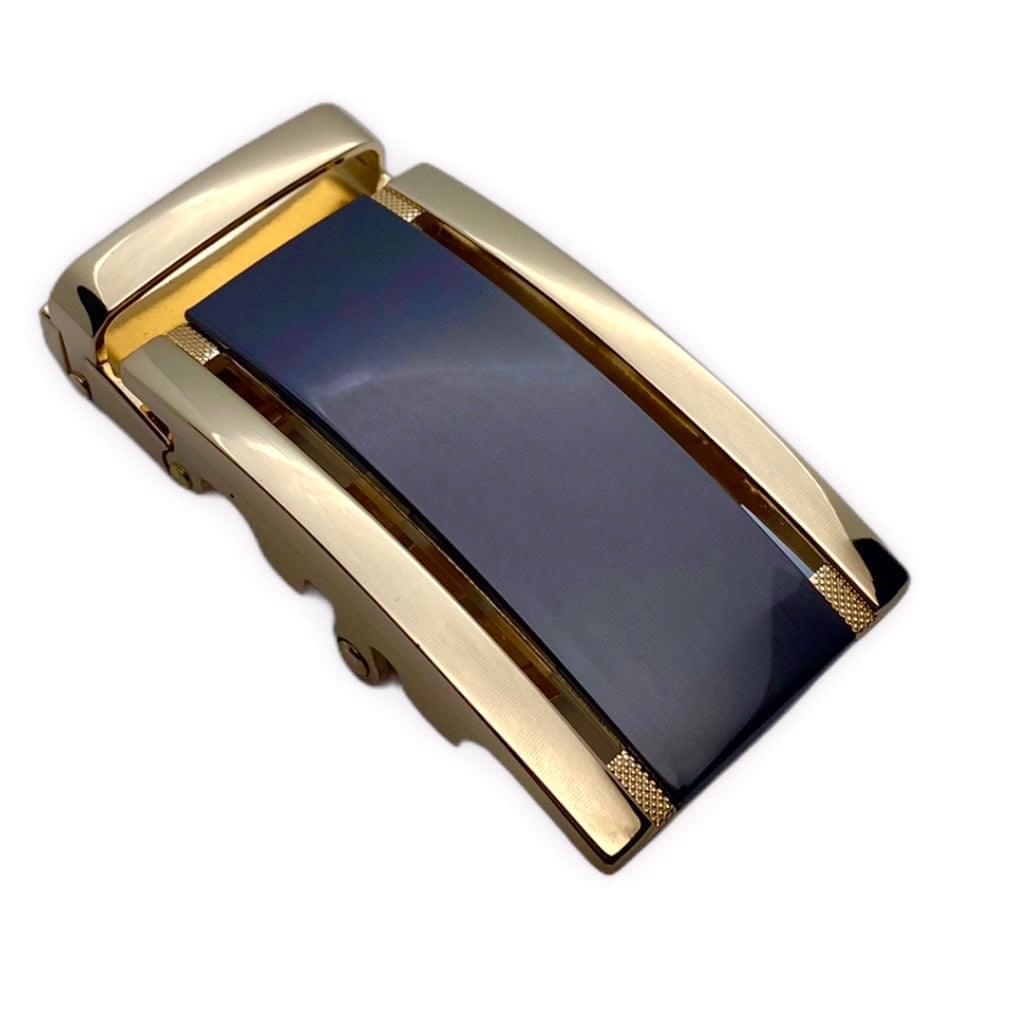 1.38" Automatic Buckle Black & Gold