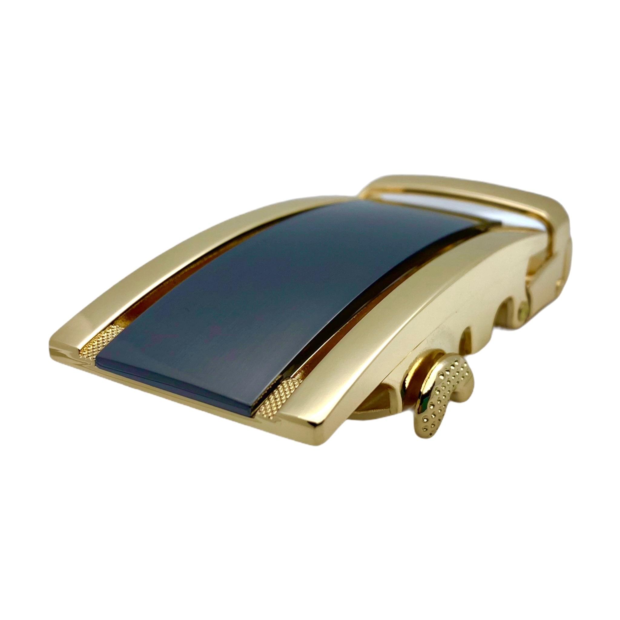1.38" Automatic Buckle Black & Gold 31837649272983