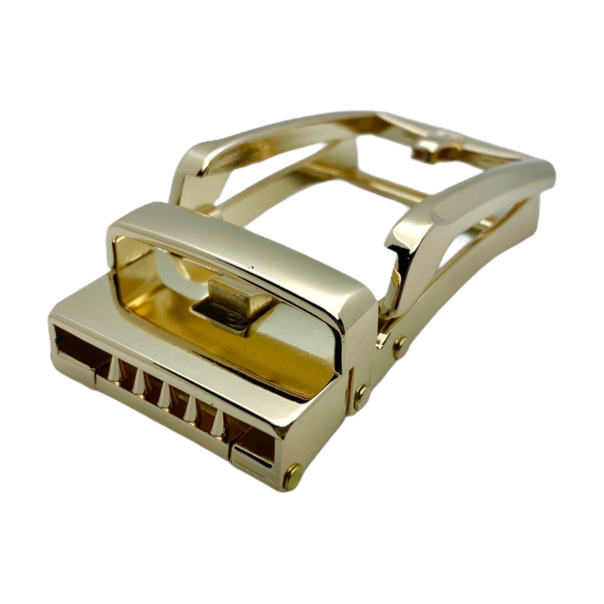 1.15" Automatic Buckle Gold Hollow 31837653434519