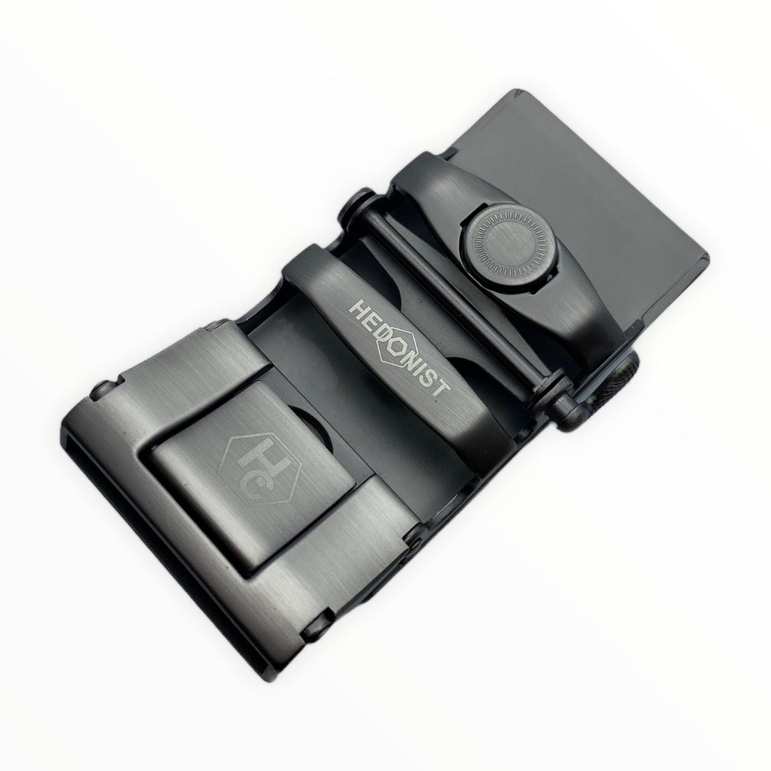 Gun Metal Automatic Belt Buckle 2 | Hedonist-Style | Chicago