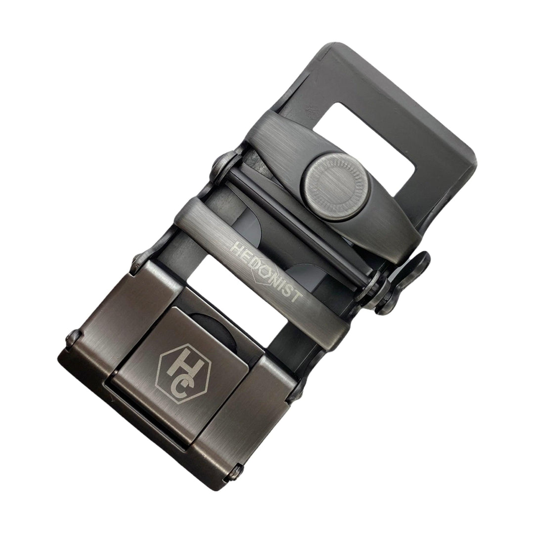 Gun Metal Hollow Automatic Belt Buckle 2 | Hedonist-Style | Chicago