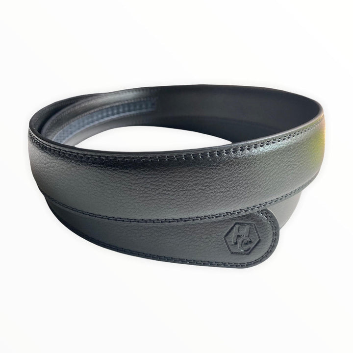 Genuine Black Leather Strap Belt 3 | Hedonist-Style | Chicago