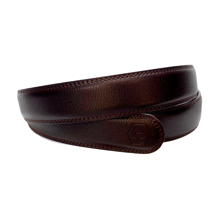 Dark Brown Leather Strap Belt 2  Hedonist-Style | Chicago