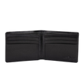 Black leather bifold wallet, belt, and watch band gift set by Hedonist Chicago