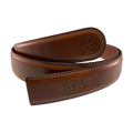 Leather Belt Strap Brown 1.38"