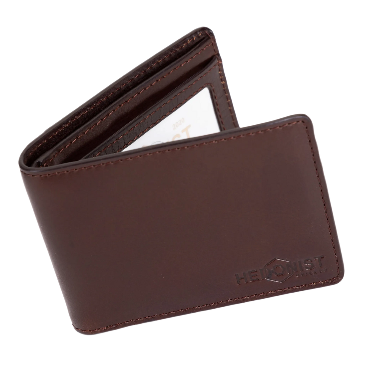 Dark Brown leather wallet for men