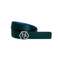 Women's Dark Green / Blue Reversible Belt 1" and 1.3"