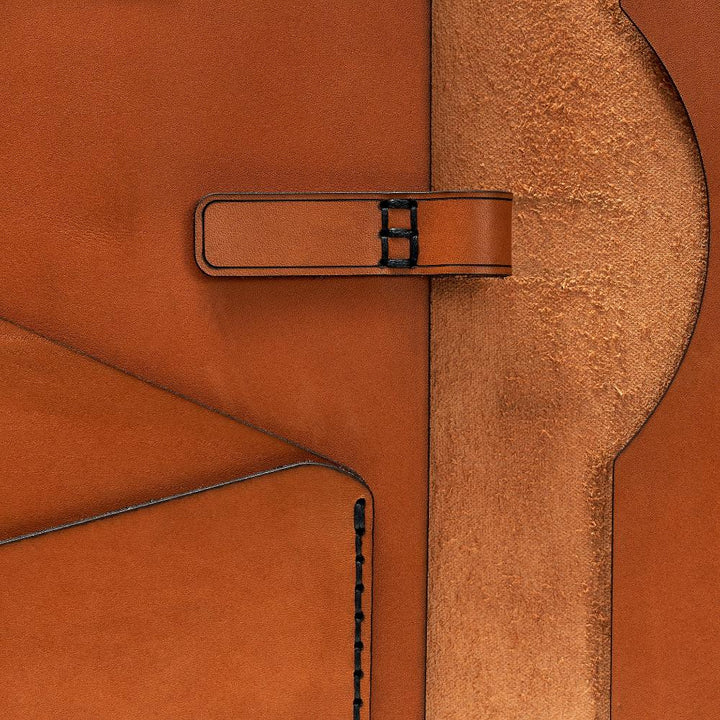 Buy Handmade iPad Case-Holder Brown Brick Close | Hedonist Chicago