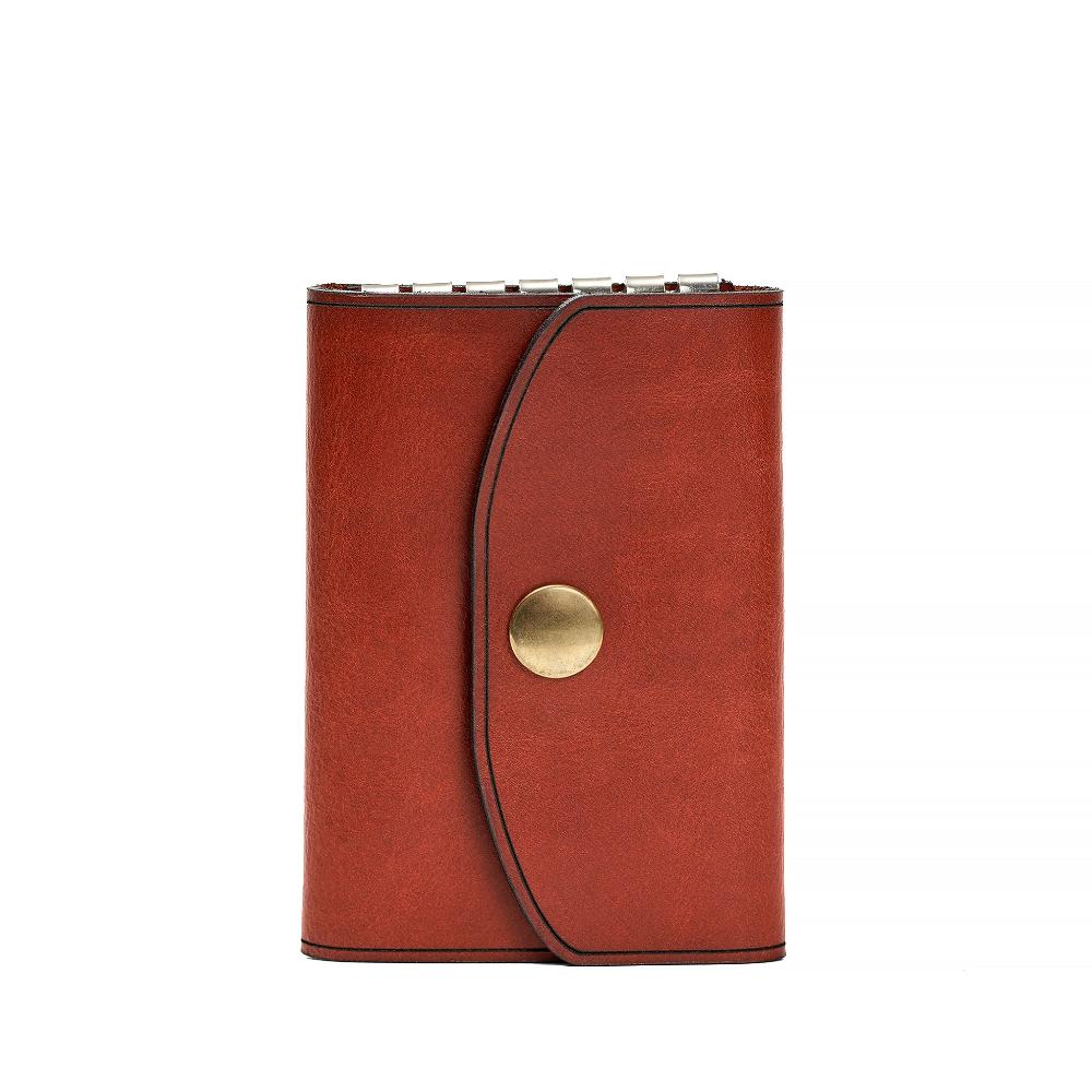 Handmade Leather Key Holder Light Mahogany | Hedonist Chicago