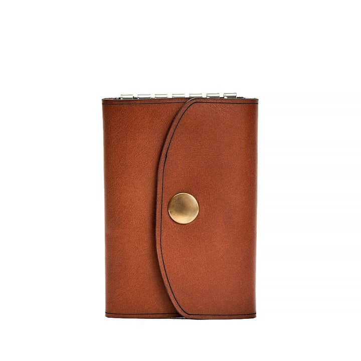 Handmade Leather Key Holder Red Brick | Hedonist Chicago