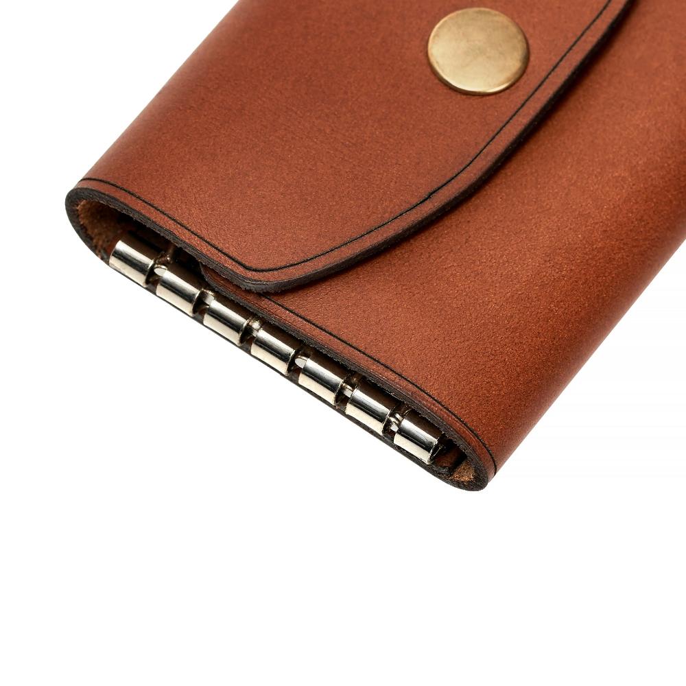 Handmade Leather Key Holder Red Brick Nice | Hedonist Chicago