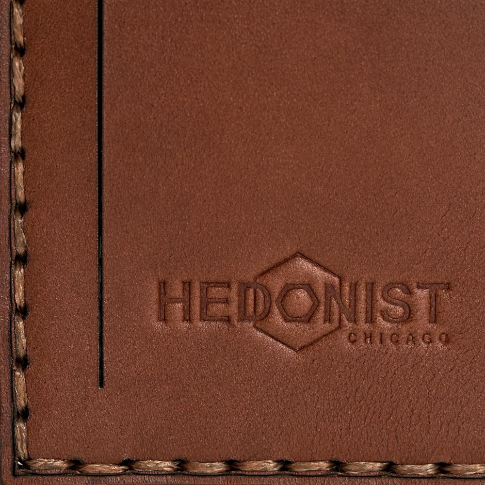 Shop Handmade Leather Luggage Whisky Close | Hedonist Chicago