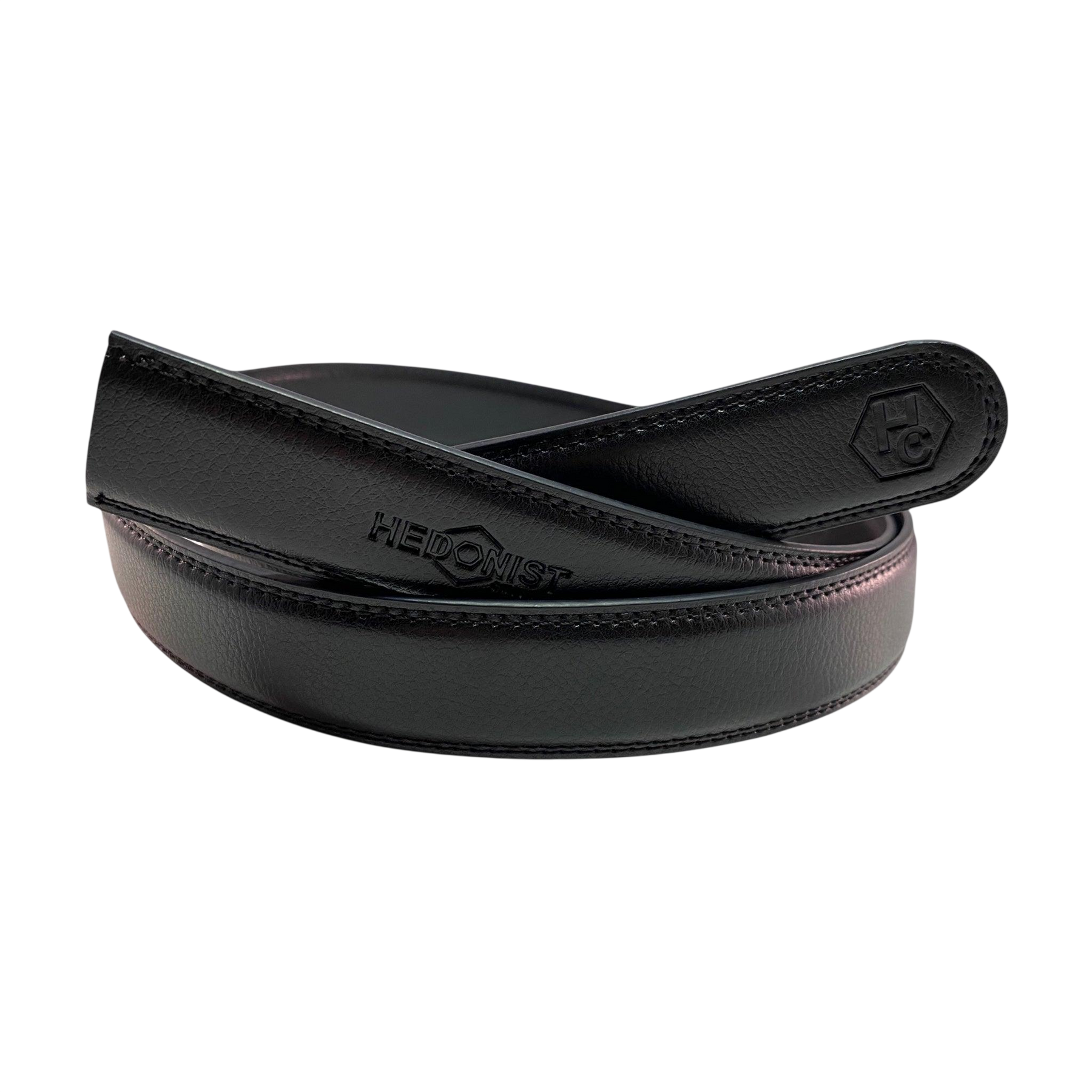 Genuine Black Leather Belt Strap 2 | Hedonist-Style | Chicago