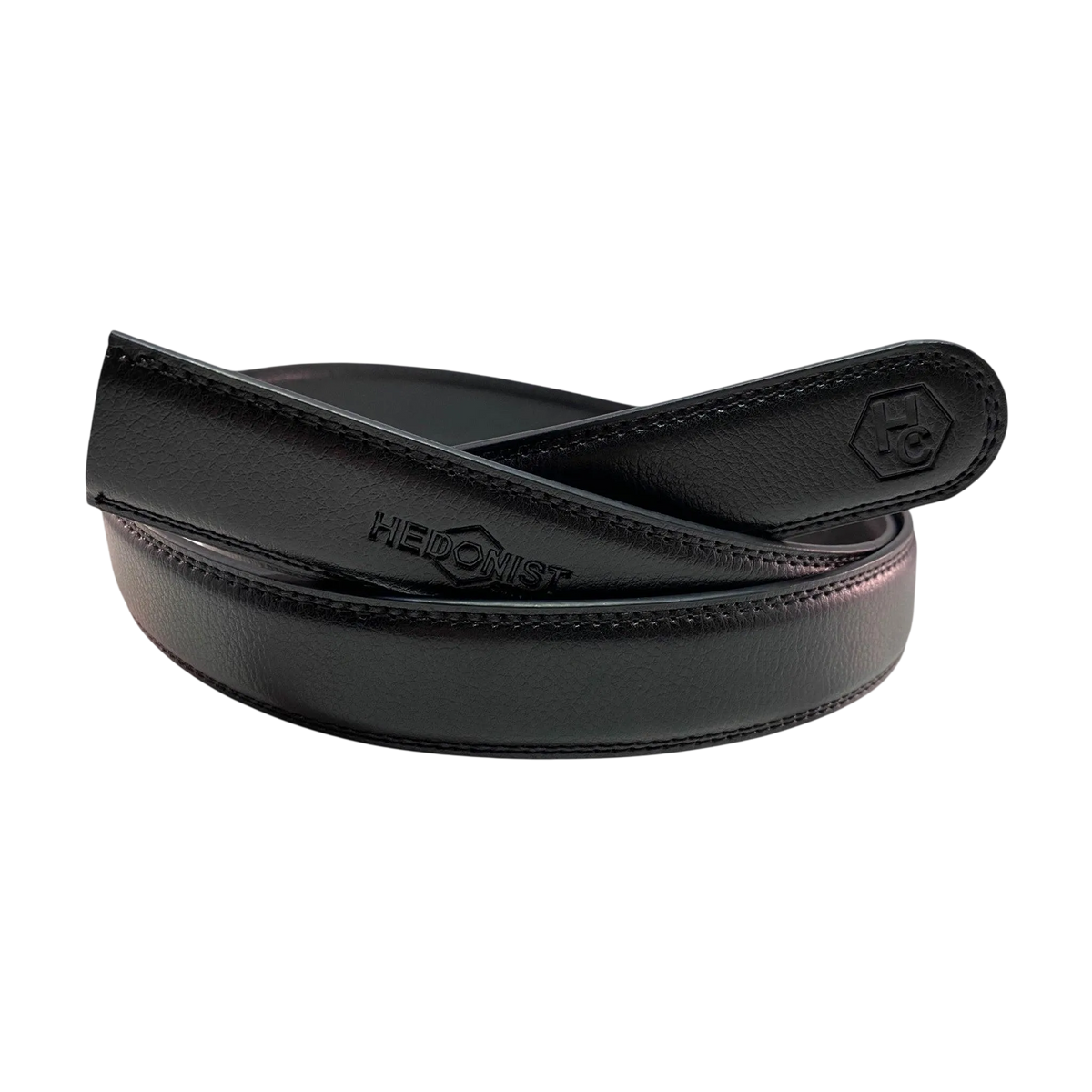 Genuine Black Leather Belt Strap 2 | Hedonist-Style | Chicago
