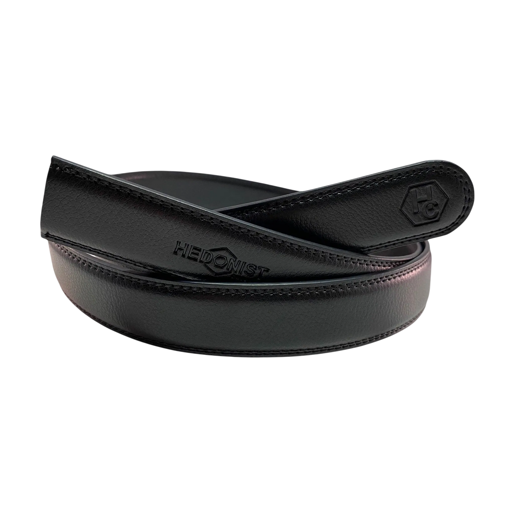 Genuine Black Leather Belt Strap 2 | Hedonist-Style | Chicago
