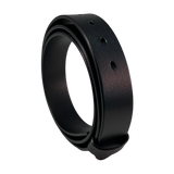Extra Durable Black Genuine Leather Strap Belt | Hedonist-Style | Chicago