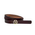 Women's Brown Leather Belt 1"