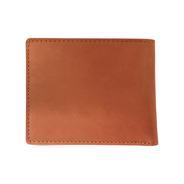 Classic Bifold Wallet in Light Brown Leather by Hedonist Chicago