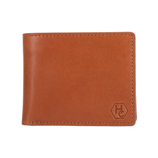 Classic Bifold Wallet in Light Brown Leather