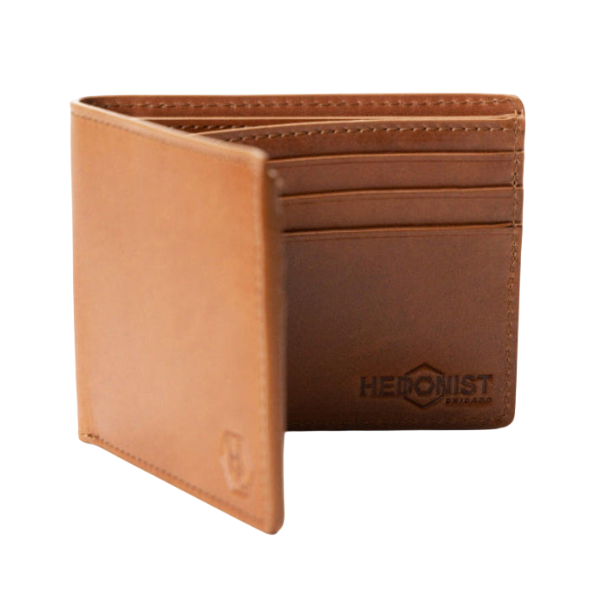Brown Leather Wallet for Men - Venezia - elegant men's wallet
