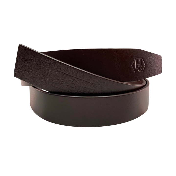 Genuine Brown Smooth Leather Belt | Hedonist-Style | Chicago